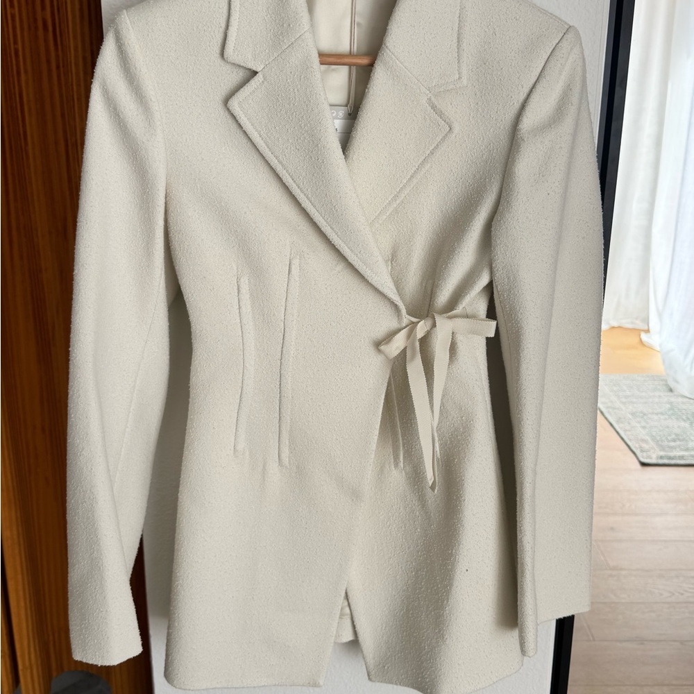 COS fitted tie-up Blazer NWT